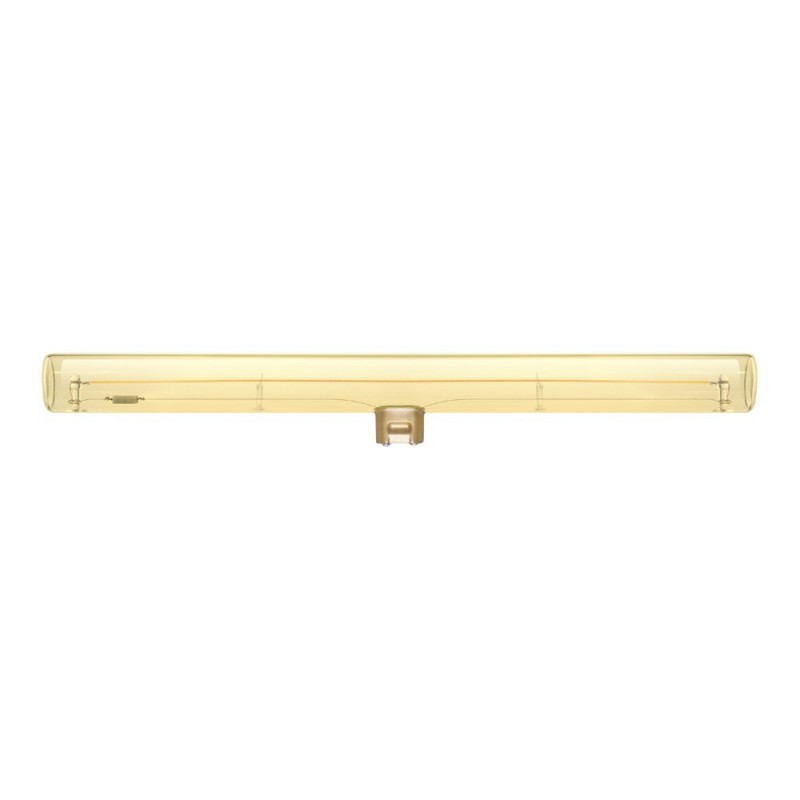 Bombilla tubo LED S14d dorada 300 mm - 8W 2000K 300Lm regulable - para S14 System