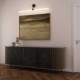 Lámpara de pared con portalámparas Syntax S14d y tubo de extensión curvo en metal