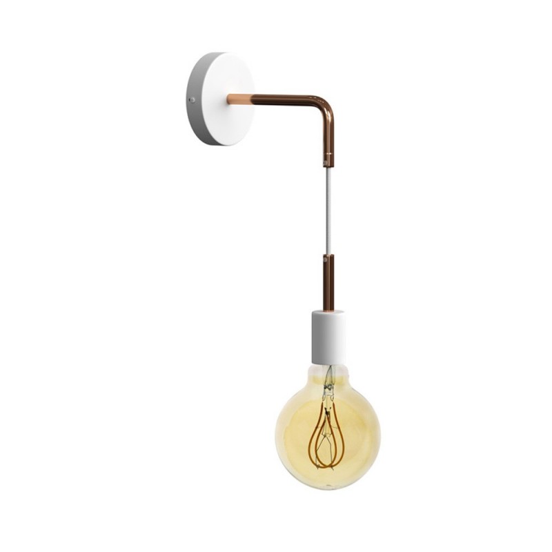 Lámpara de pared Luxury Metal metálica con cable