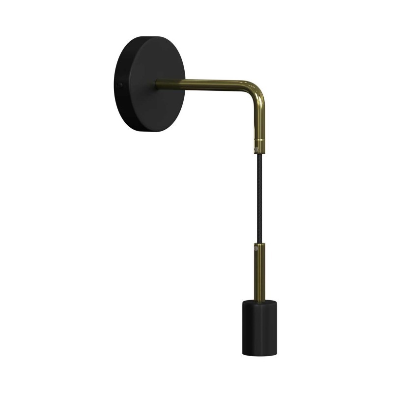 Lámpara de pared Luxury Metal metálica con cable