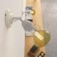 Lámpara de pared o techo Classic 90° de porcelana orientable con portalámparas roscado E27