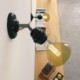 Lámpara de pared o techo Classic 90° de porcelana orientable con portalámparas roscado E27