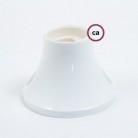 Punto de luz en termoplástico, lámpara de pared o techo