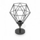 Lampara de pared o techo de metal orientable 90º con pantalla Diamond