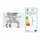 Lámpara de pared o techo Metal con pantalla cilíndrica Ø 15cm h18cm