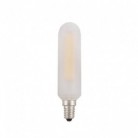 Bombilla LED tubular, blanco satinado - E14 4W regulable 2700K