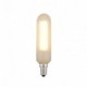 Bombilla LED tubular, blanco satinado - E14 4W regulable 2700K