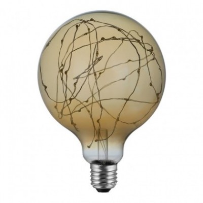 Bombilla LED Globo G125 - Mil Luces Dorada 2W E27 2000K