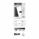 Bombilla LED Estrella Smoky con filamento estrella 3W E27 2000K regulable