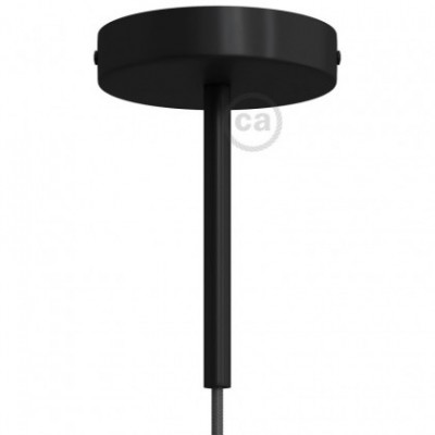Kit rosetón cilíndrico de metal con prensaestopa de 15cm