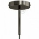 Kit rosetón cilíndrico de metal con prensaestopa de 15cm