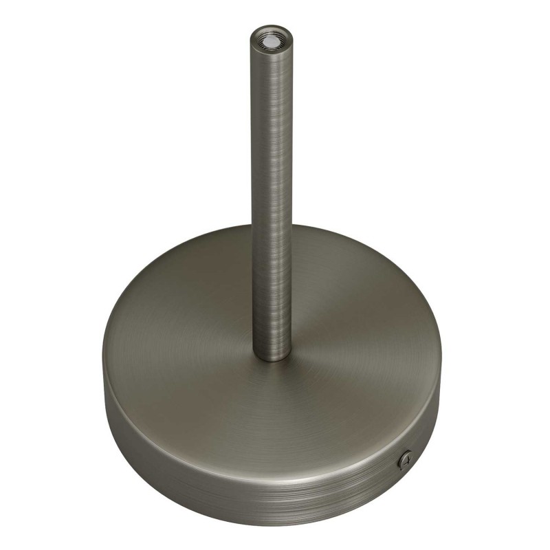 Kit rosetón cilíndrico de metal con prensaestopa de 15cm