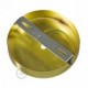 Kit rosetón cilíndrico de metal con prensaestopa de 15cm