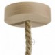Kit rosetón de madera para cable XL