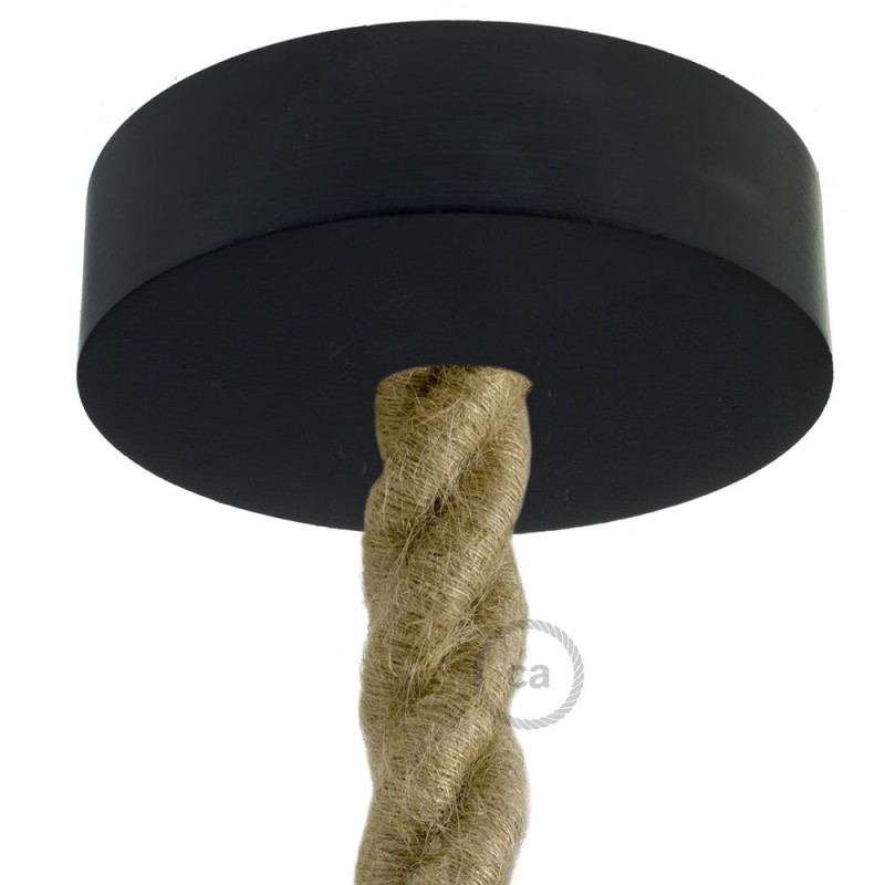 Kit rosetón de madera para cable 2XL