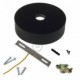 Kit rosetón de madera para cable 2XL