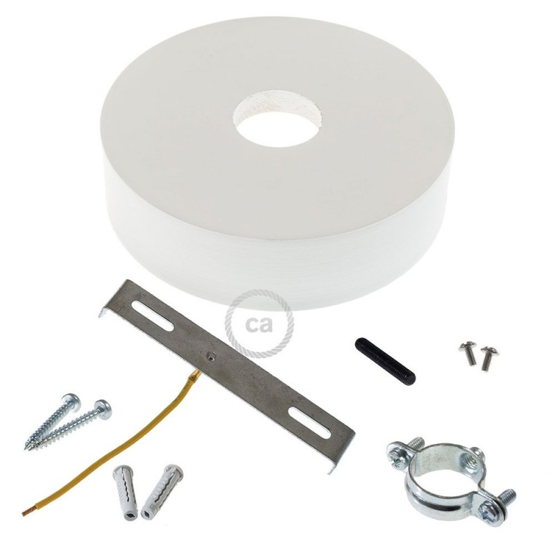 Kit rosetón de madera para cable 3XL