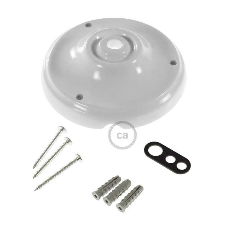 Kit rosetón de porcelana