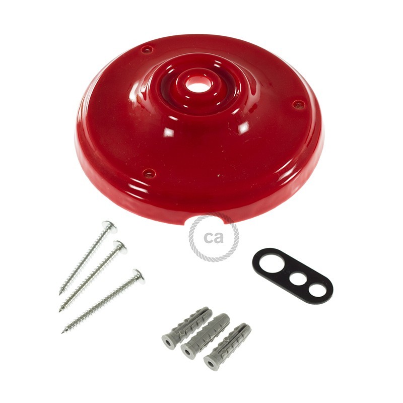 Kit rosetón de porcelana