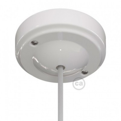 Kit rosetón "Minimal" de porcelana