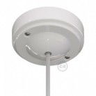 Kit rosetón "Minimal" de porcelana
