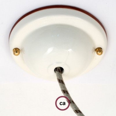 Kit rosetón cerámica con decoración 48-Line