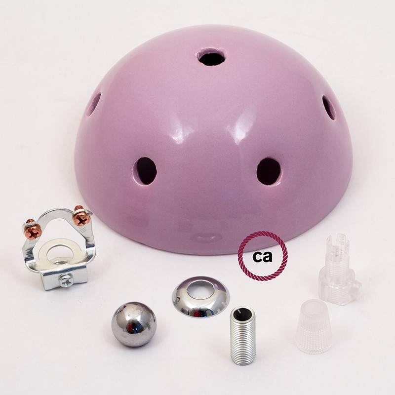 Kit rosetón cerámica con 7 agujeros