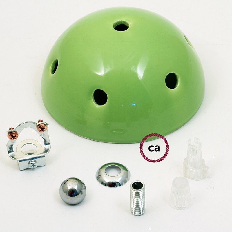 Kit rosetón cerámica con 7 agujeros