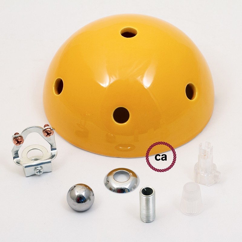Kit rosetón cerámica con 7 agujeros