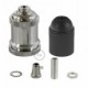 Kit portalámparas Vintage de aluminio E27