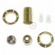 Kit portalámparas para pantalla de metal doble arandela E14