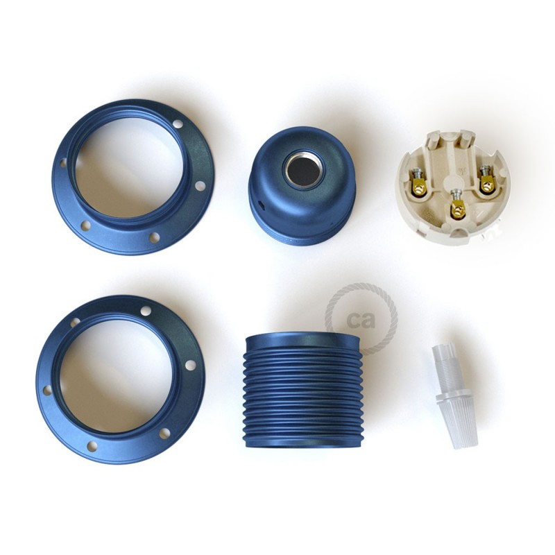 Kit portalámparas para pantalla "Exclusivo" de metal E27