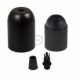 Kit portalámparas semiesférico de metal E27
