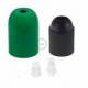 Kit portalámparas semiesférico de metal E27