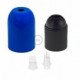 Kit portalámparas semiesférico de metal E27