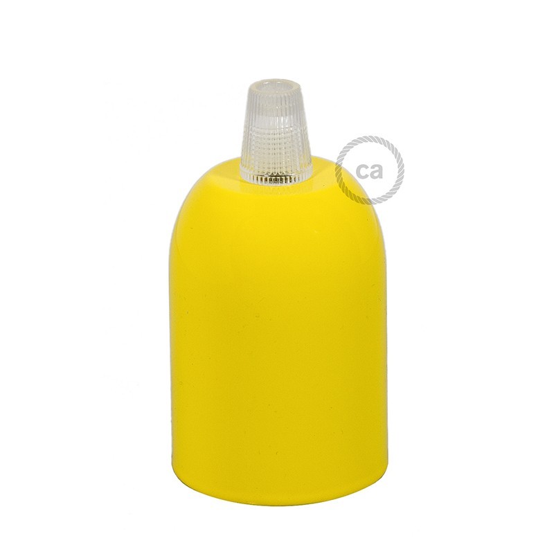 Kit portalámparas semiesférico de metal E27