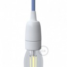 Kit portalámparas de porcelana E14
