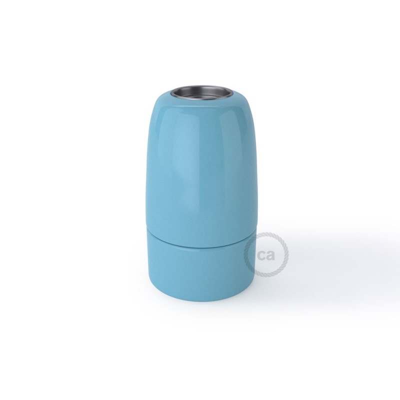 Kit portalámparas de porcelana E14
