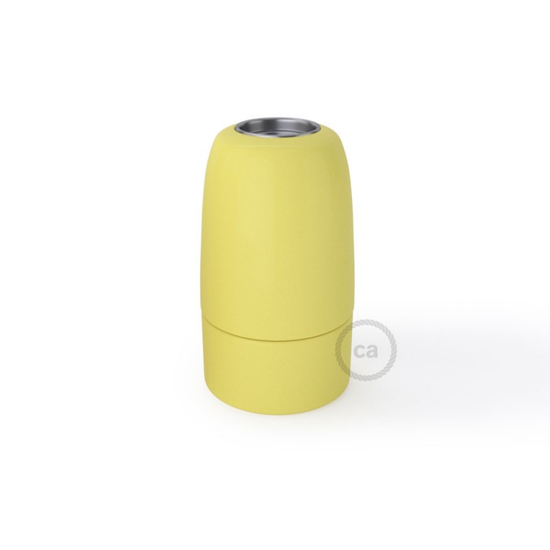 Kit portalámparas de porcelana E14
