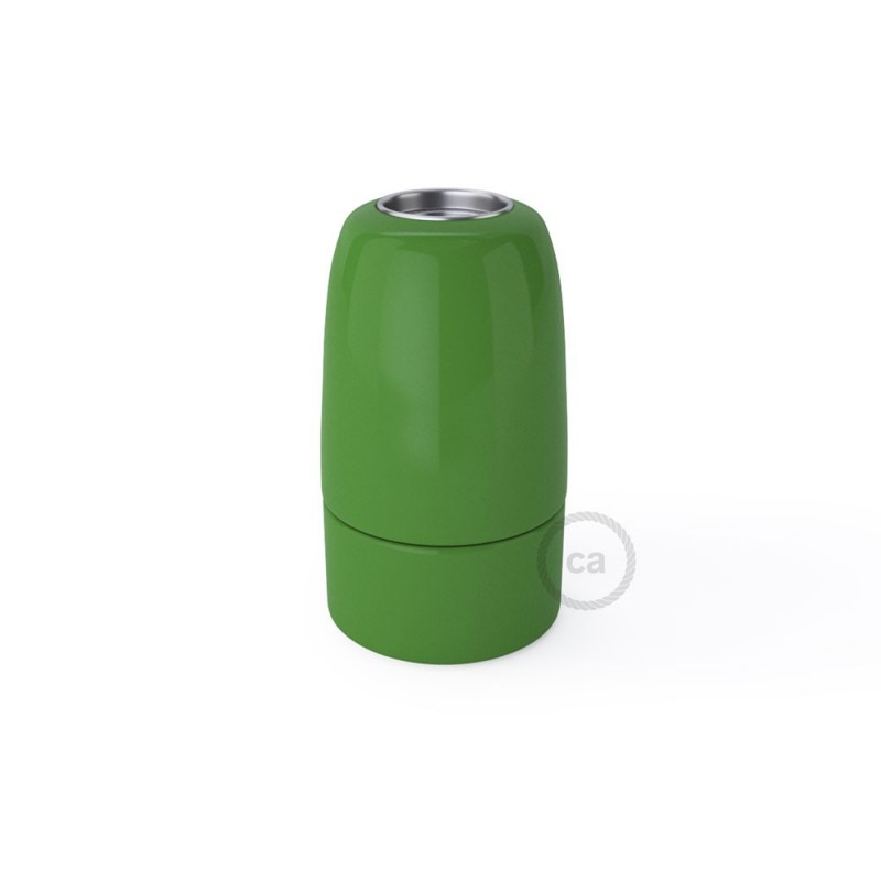 Kit portalámparas de porcelana E14