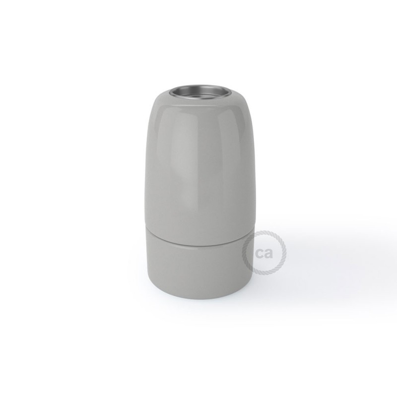 Kit portalámparas de porcelana E14