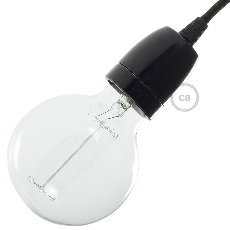 Kit portalámparas de porcelana E27