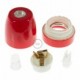 Kit portalámparas de porcelana E27