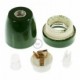 Kit portalámparas de porcelana E27