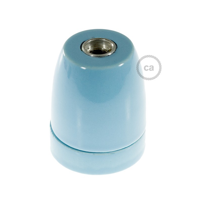 Kit portalámparas de porcelana E27