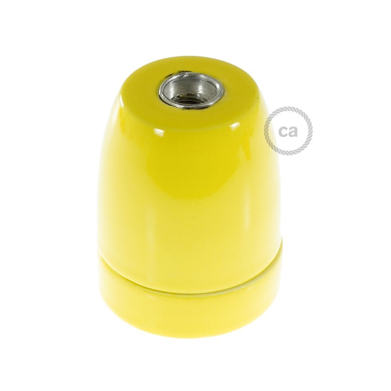Kit portalámparas de porcelana E27