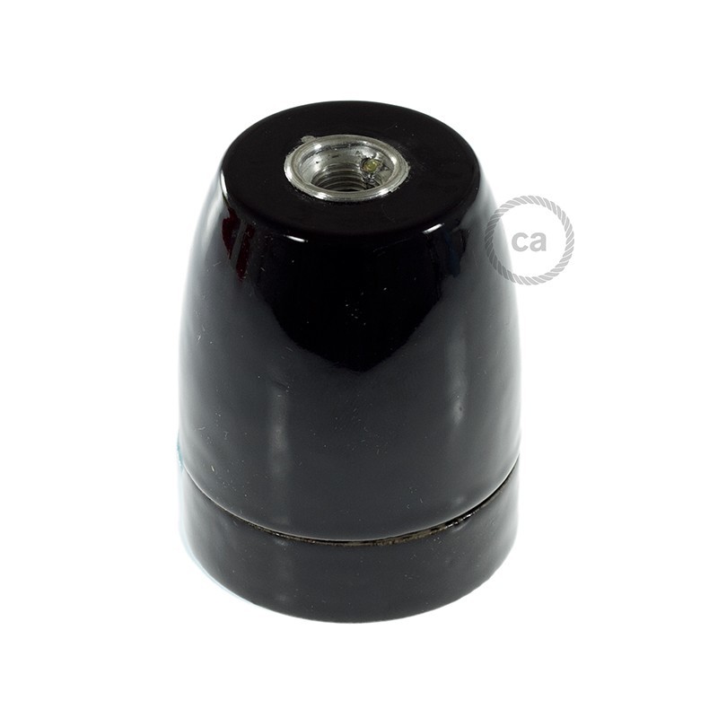 Kit portalámparas de porcelana E27
