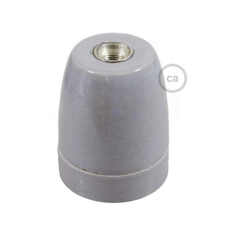 Kit portalámparas de porcelana E27