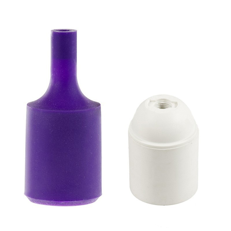 Kit portalámparas de silicona E27