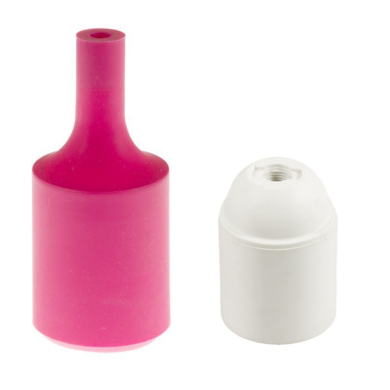 Kit portalámparas de silicona E27